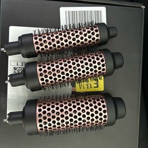 Terviiix 3 in 1 Thermal Brush Set, Ceramic Heating Hot Brush, 3 Interchangeable.